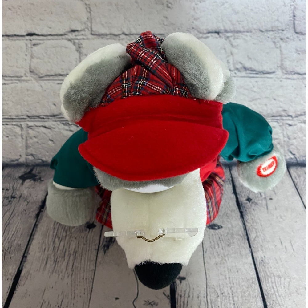 Thomas Pacconi Classic Mr &‎ Mrs Mouse Christmas Animated Plush Jingle Bells - Picture 9 of 16
